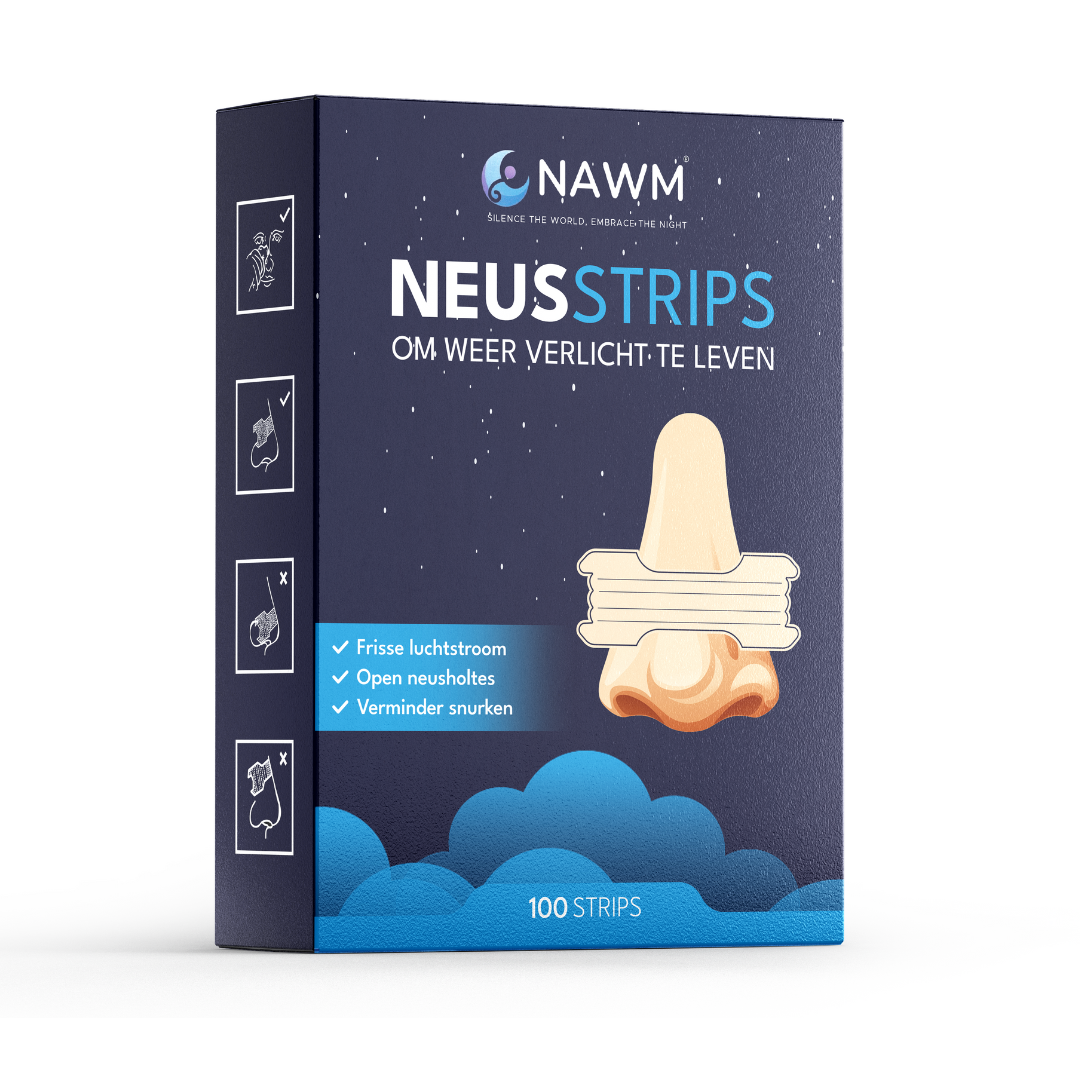 NAWM® Neusstrips – Vrij Ademen voor een Rustige Nacht